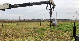 Установка винтовых свай Анапа цена от 3113 руб.